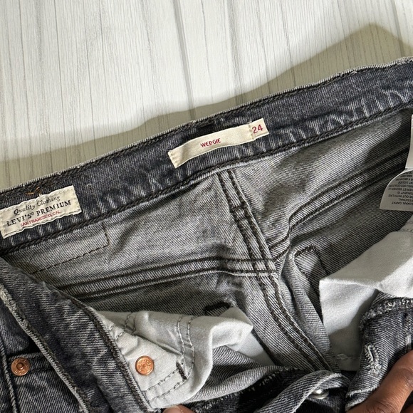 Levi's Wedgie Fit High Rise Skinny Jeans Pre-owned - Picture 8 of 10